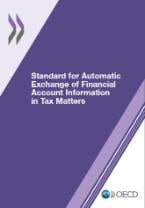 The cover of the Standard for Automatic Exchange of Financial Account Information 